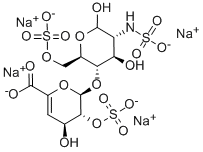 ALPHA-DELTA-UA-2S-[1->4]-GLCNS-6S SODIUM SALT Struktur