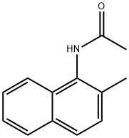 AcetaMide, N-(2-Methyl-1-naphthalenyl)- Struktur