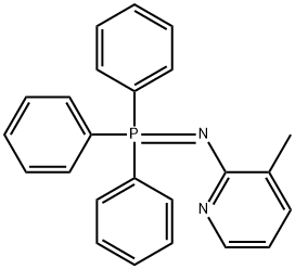 3-Methyl-N-(triphenylphosphoranylidene)-2-pyridinamine Struktur