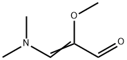 (E)-3-(Dimethylamino)-2-methoxyacrylaldehyde Struktur