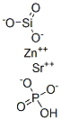 Strontium zinc phosphate silicate Struktur