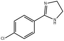 2-(4-CHLOROPHENYL)-4,5-DIHYDRO-1H-IMIDAZOLE Struktur