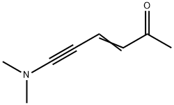 3-Hexen-5-yn-2-one, 6-(dimethylamino)- (9CI) Struktur