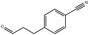 4-(3-OXO-PROPYL)-BENZONITRILE Struktur