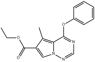 5-Methyl-4-phenoxy-pyrrolo[2,1-f][1,2,4]triazine-6-carboxylic acid ethyl ester price.