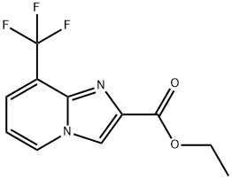 Ethyl 8-(trifluoroMethyl)iMidazo[1,2-a]pyridine-2-carboxylate, 95% Struktur