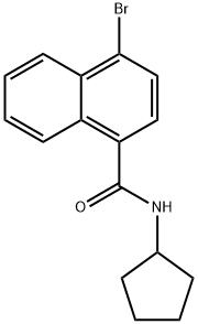 N-Cyclopentyl 4-broMonaphthaMide price.