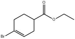 Ethyl 4-broMocyclohex-3-ene-1-carboxylate Structure