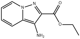 Pyrazolo[1,5-a]pyridine-2-carboxylic acid, 3-amino-, ethyl ester (9CI) Struktur