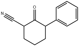 2-oxo-3-phenyl-cyclohexane-1-carbonitrile Struktur