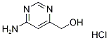 (6-AMinopyriMidin-4-yl)Methanol hydrochloride Struktur