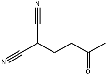 Propanedinitrile, (3-oxobutyl)- (9CI) Struktur