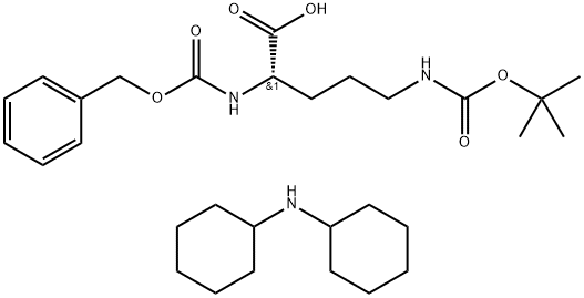 Z-ORN(BOC)-OH DCHA Structure