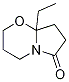 8a-ethyltetrahydro-2H-Pyrrolo[2,1-b][1,3]oxazin-6(7H)-one Struktur