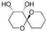 1,7-Dioxaspiro5.5undecane-4,5-diol, (4.alpha.,5.alpha.,6.beta.)- Struktur