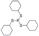 tricyclohexyl trithiophosphite Struktur