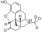 HYDROMORPHONE-D3 Struktur