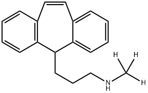 PROTRIPTYLINE-D3 Struktur