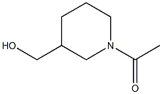 3-Piperidinemethanol, 1-acetyl-, (-)- (9CI) Struktur