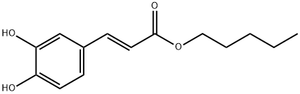 E-Caffeic acid pentyl ester Struktur