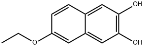 2,3-Naphthalenediol, 6-ethoxy- (9CI) Struktur