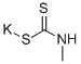 Potassium N-methyldithiocarbamate Struktur