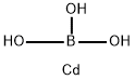 diboron tricadmium hexaoxide Struktur