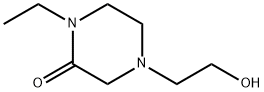 Piperazinone, 1-ethyl-4-(2-hydroxyethyl)- (9CI) Struktur