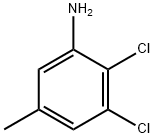 2,3-Dichloro-5-methylaniline Struktur