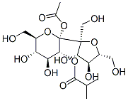 .alpha.-D-Glucopyranoside, .beta.-D-fructofuranosyl, acetate 2-methylpropanoate Struktur