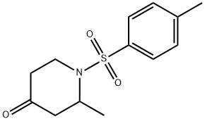 2-METHYL-1-[(4-METHYLPHENYL)SULFONYL]-4-PIPERIDINONE Struktur