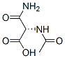 Alanine, N-acetyl-3-amino-3-oxo- (9CI) Struktur