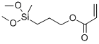 (3-ACRYLOXYPROPYL)METHYLDIMETHOXYSILANE Struktur