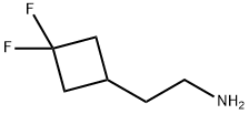 2-(3,3-Difluorocyclobutyl)ethanamine Struktur