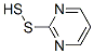 2-Pyrimidinesulfenothioic acid (9CI) Struktur