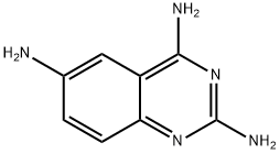 2,4,6-triaminoquinazoline Struktur