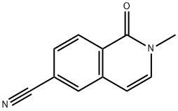 2-dihydro-2-Methyl-1-oxoisoquinoline-6-carbonitrile Struktur