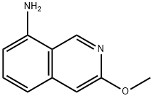 3-Methoxyisoquinolin-8-aMine Struktur