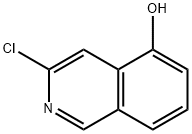 3-chloroisoquinolin-5-ol Struktur