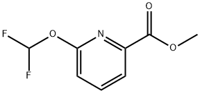 methyl 6-(difluoromethoxy)picolinate Struktur