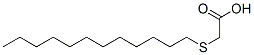 (dodecylthio)acetic acid Struktur