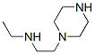 1-Piperazineethanamine,N-ethyl-(9CI) Struktur