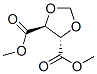 (4S,5S)-4,5-Bis(methoxycarbonyl)-1,3-dioxolane Struktur