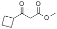 METHYL 3-CYCLOBUTYL-3-OXOPROPANOATE Struktur