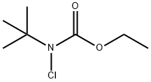 Carbamic  acid,  chloro(1,1-dimethylethyl)-,  ethyl  ester  (9CI) Struktur