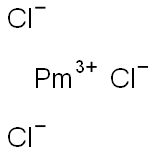 promethium trichloride Struktur