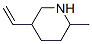 Piperidine, 5-ethenyl-2-methyl- (9CI) Struktur
