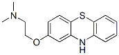 2-(10H-phenothiazin-2-yloxy)-N,N-dimethylethanamine Struktur