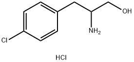 DL-4-CHLOROPHENYLALANINOL Struktur