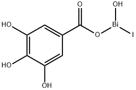 bismuth iodogallate Struktur